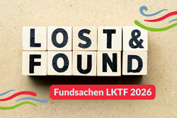 Grafik mit der Aufschrift "Lost & Found".