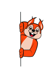 Grafik von Maskottchen.