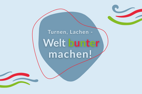 Grafik vom Motto des Landeskinderturnfests.